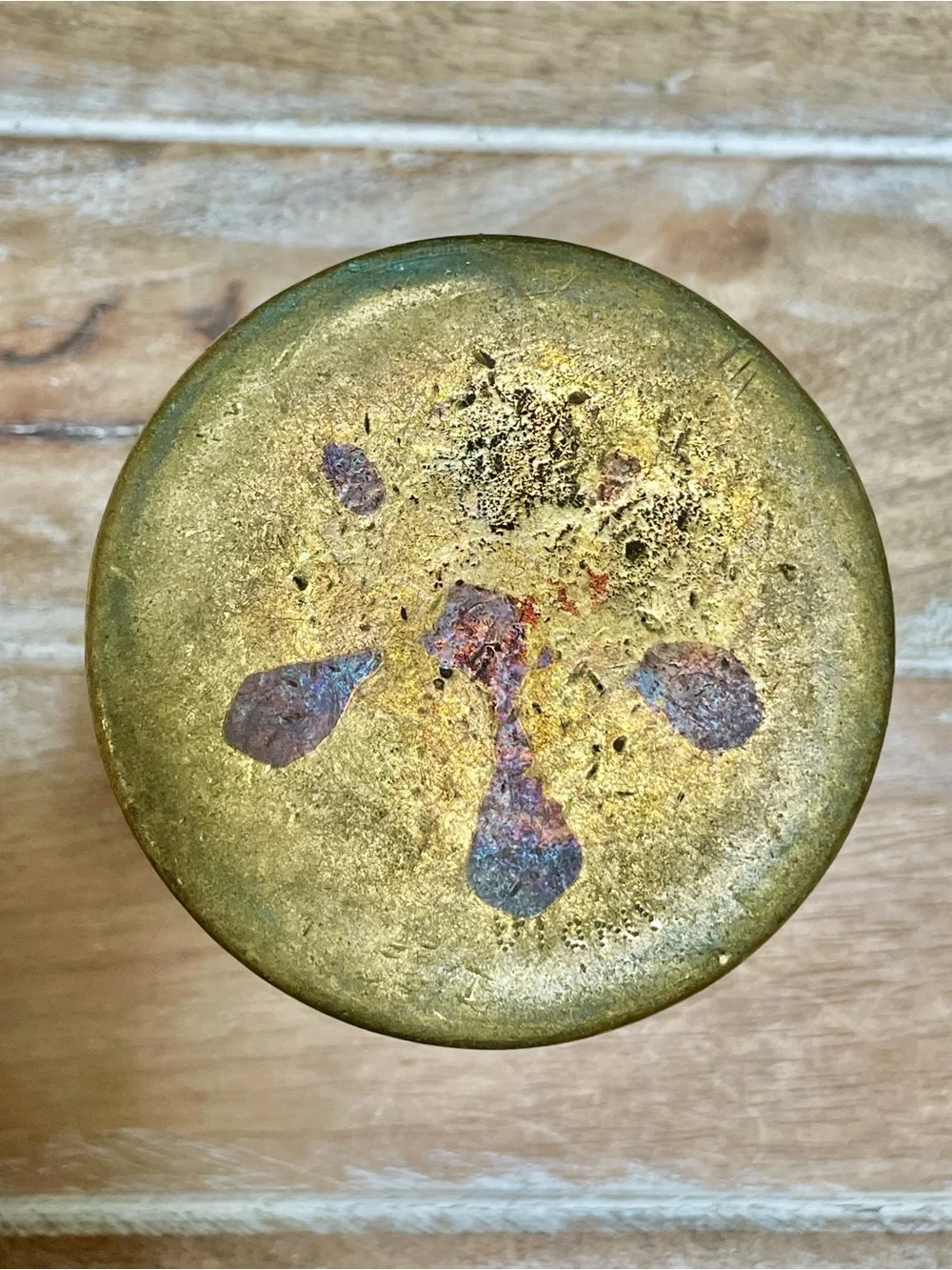Vintage Hindu Panchu Patra Cup for Holy Water